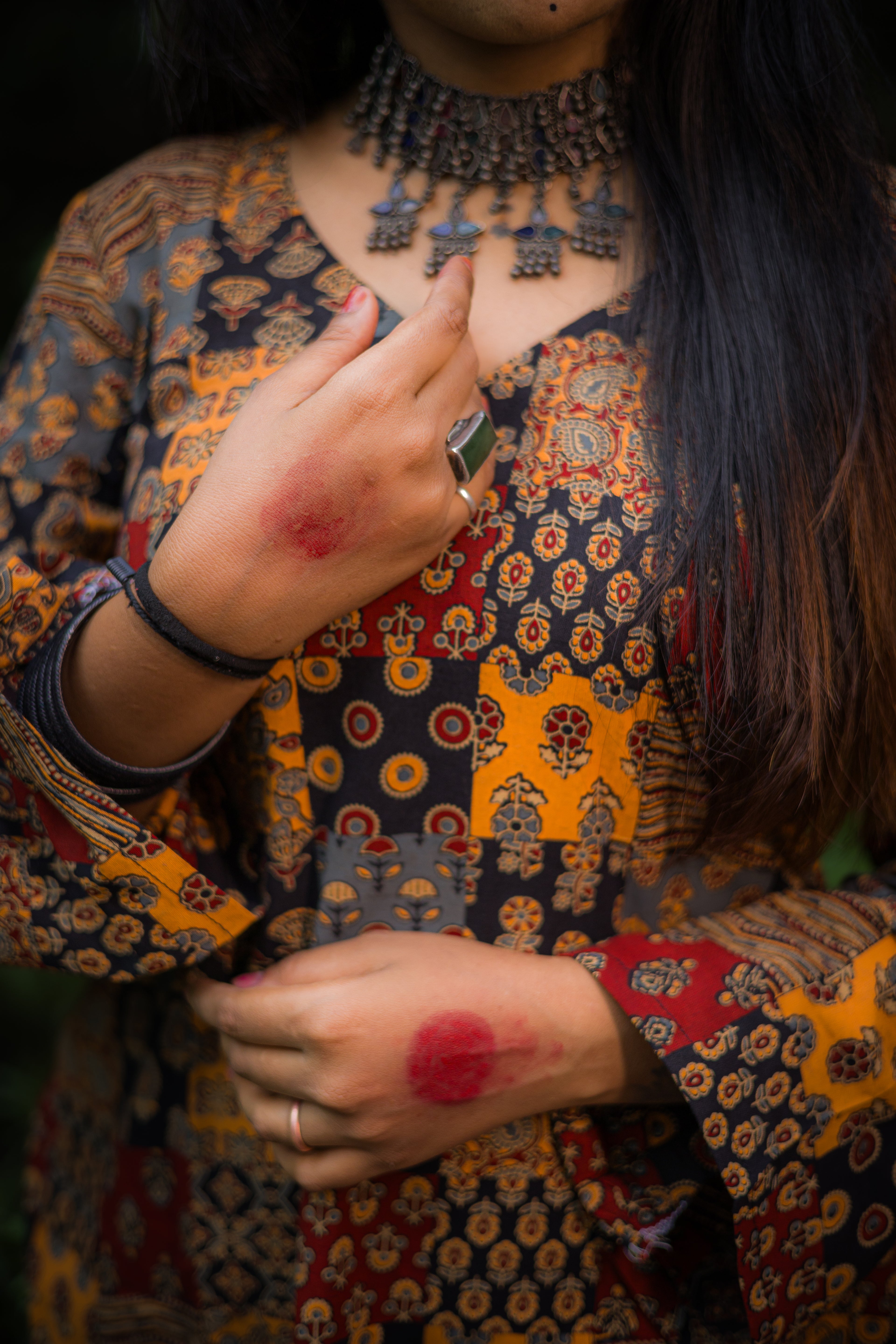 Zoya – Hazrak Heritage Block Kurti