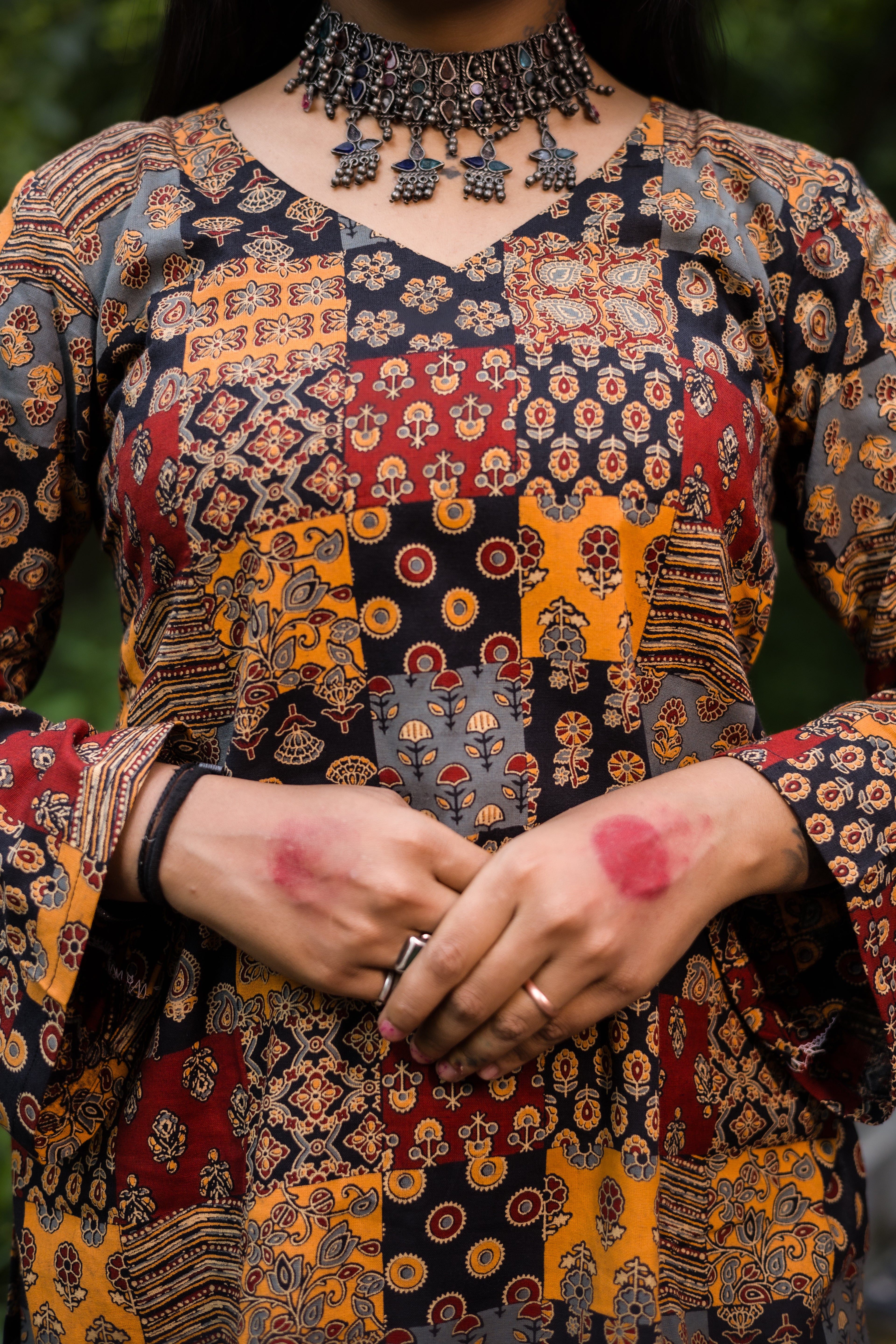 Zoya – Hazrak Heritage Block Kurti