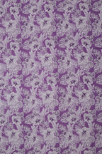 Ira – Violet Blossom Cotton Kurti