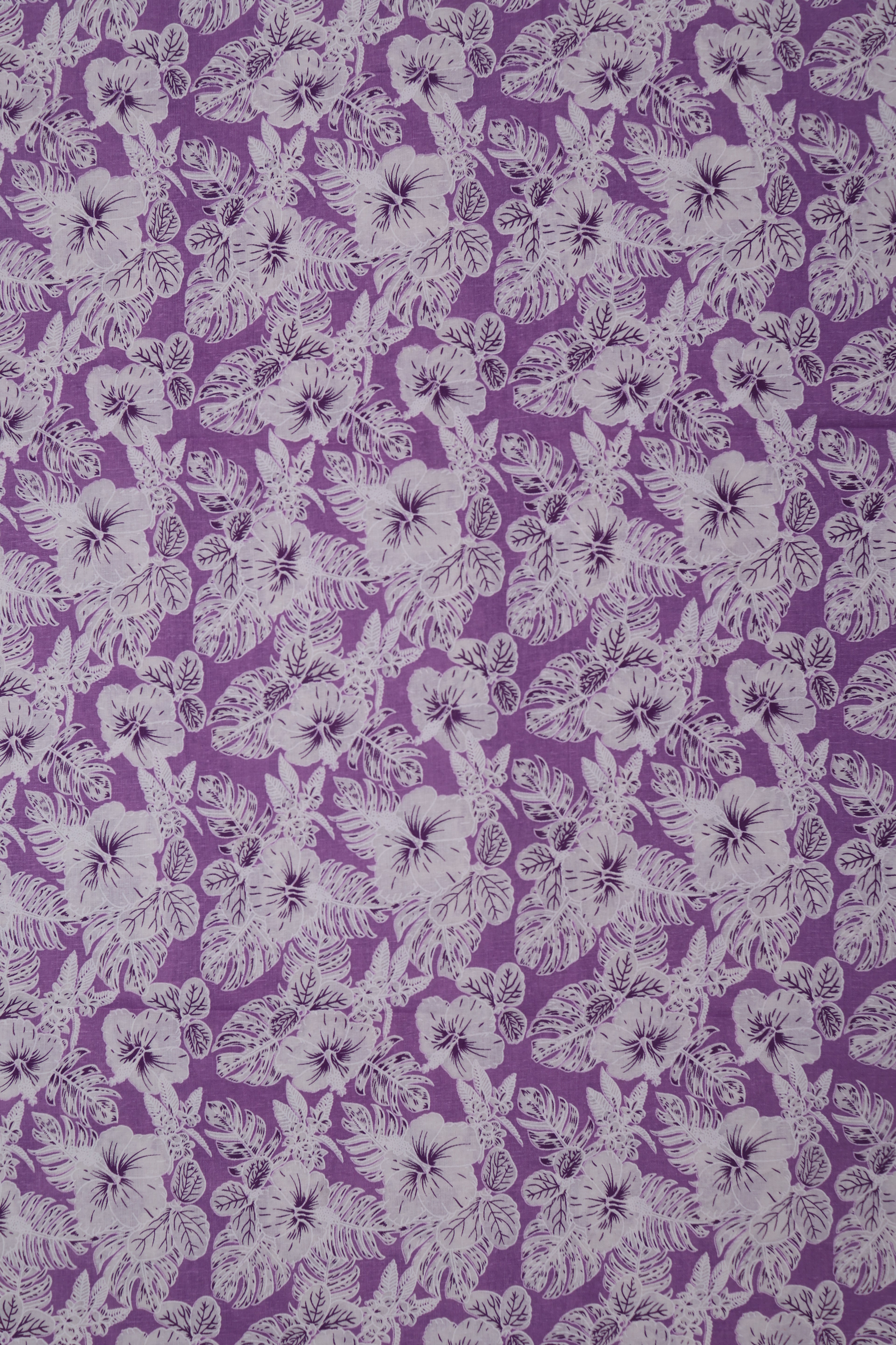 Ira – Violet Blossom Cotton Kurti