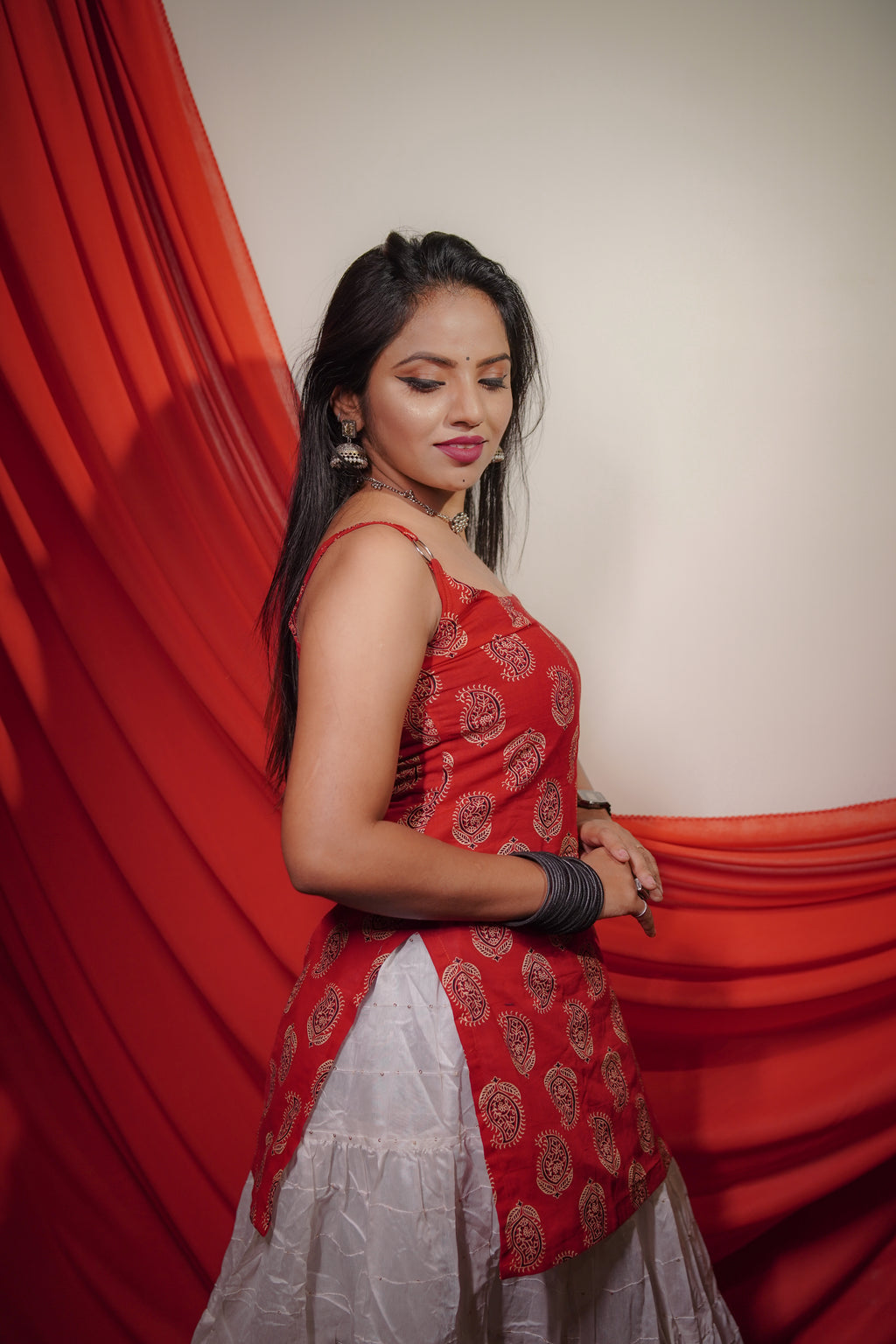 Nyra – Gujri Heritage Print Kurti